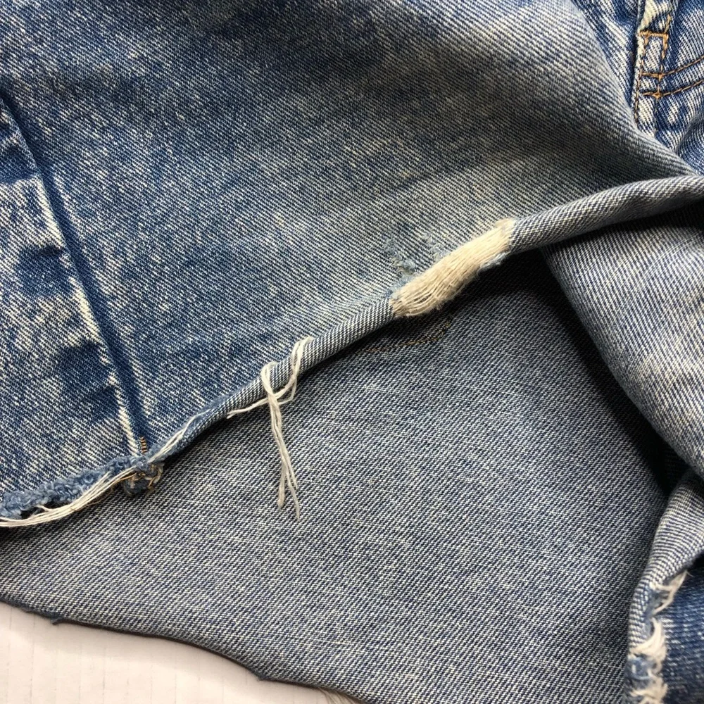 Wild Fable Distressed Blue Size 8 Denim Shorts